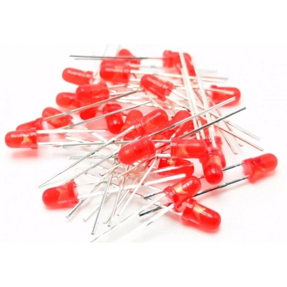 5mm LED Kırmızı (10 Adet)